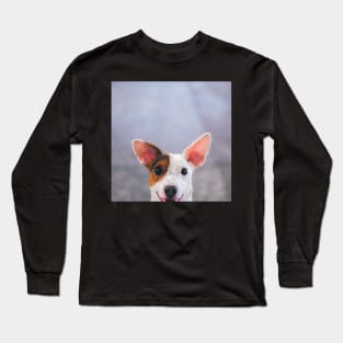 Happy Jack Russel Terrier Long Sleeve T-Shirt